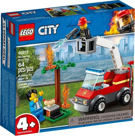 Lego City: Barbecue Burn Out για 4+ Ετών #60212