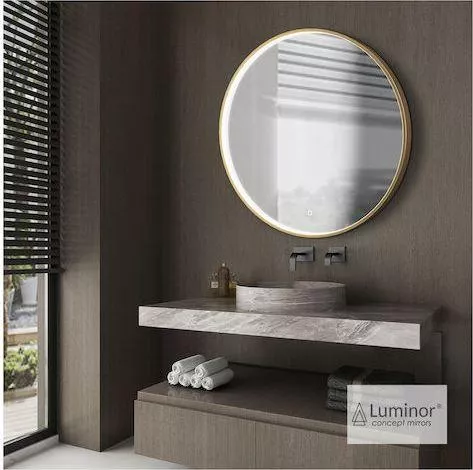 Καθρέφτης Luminor DOT70-221 ΜπάνιουLed 70cm 