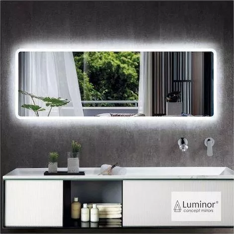 Καθρέφτης Luminor ADA14070 Μπάνιου Led 70x140cm 