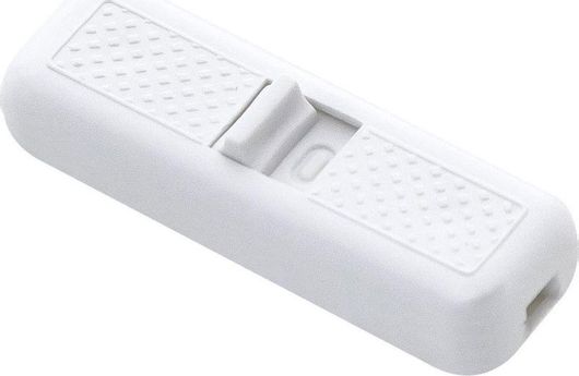 Ενδιάμεσος Διακόπτης DM-9886 Καλωδίου 250V 2A Λευκό 