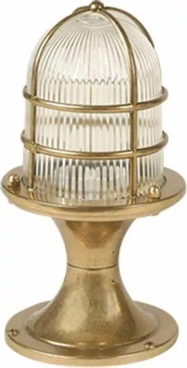 Φωτιστικό Κολωνάκι Lido Εξωτερικού Χώρου IP54 για Ντουί E27 Μπρούτζινο