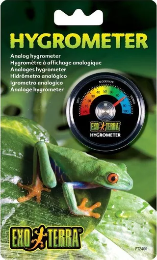 Αξεσουάρ Θέρμανσης για Ενυδρεία Ερπετών Exo Terra Υγρόμετρο Αναλογικό