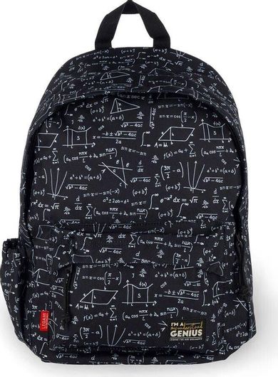 Σχολική Τσάντα Πλάτης Γυμνασίου / Λυκείου Legami Milano Μαύρο 