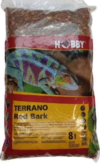 Υπόστρωμα για Ενυδρεία Ερπετών Hobby από Φλοιό Ελάτου 8lt