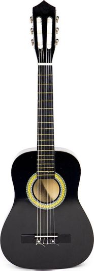 Κιθάρα Ecotoys Ακουστική Ξύλινη Μαύρο για 3+ Ετών