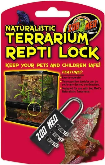 Κλειδαριά για Ενυδρεία Ερπετών ZooMed Naturalistic Terrarium με Συνδυασμό