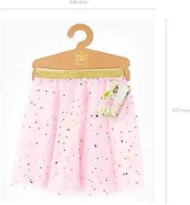 Αποκριάτικη Φούστα Ροζ Χρυσό για 3-7 Ετών