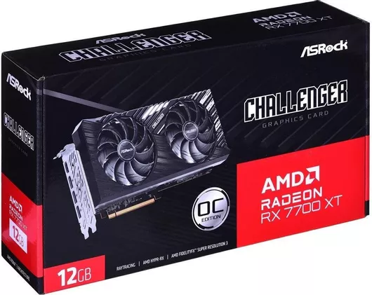 Κάρτα Γραφικών ASRock Radeon RX 7700 XT 12GB GDDR6 Challenger OC