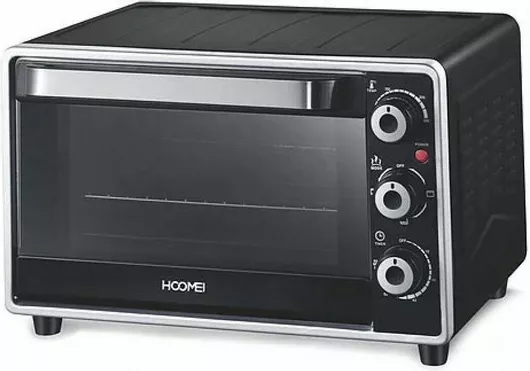 Φουρνάκι Hoomei HM-5223 Ηλεκτρικό 23lt Χωρίς Εστίες Μαύρο