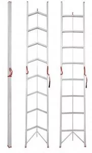 Σκάλα Inox Kiss Αλουμινίου 11 Σκαλοπάτια