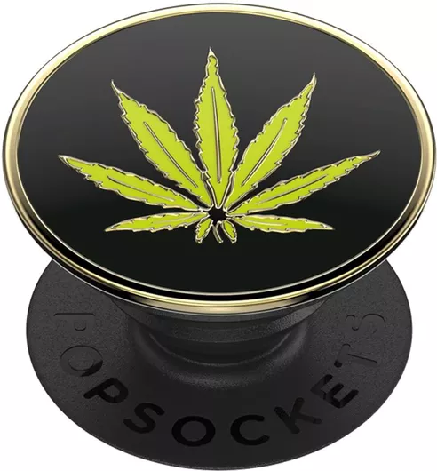 PopSockets Enamel Popgrip Pot Luck Κινητού Μαύρο