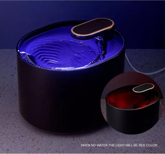 Συντριβάνι Γάτας Αυτόματο 3000ml Μαύρο