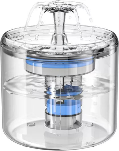 Συντριβάνι Γάτας Αυτόματο 2000ml Διάφανο