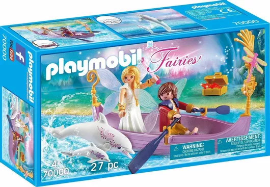 Playmobil Fairies Romantic Fairy Boat για 4 ετών