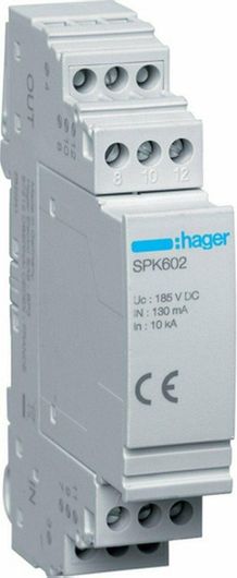 Αντικεραυνικό Πίνακα Hager SPK602 Μονοπολικό