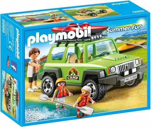 Playmobil Summer Fun Κατασκήνωση με Όχημα για 4+ Ετών