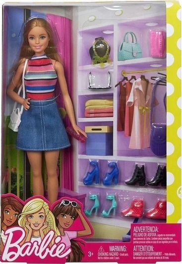 Barbie Mattel Κούκλα με Αξεσουάρ για 3+ Ετών
