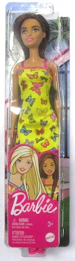 Barbie Κούκλα Colorful Butterfly Κίτρινο