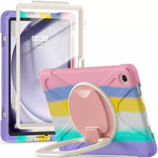 Tech-Protect X-Armor Flip Cover Πλαστικό Ανθεκτική Ροζ Galaxy Tab A9+ Plus 11.0 X210/X215/X216