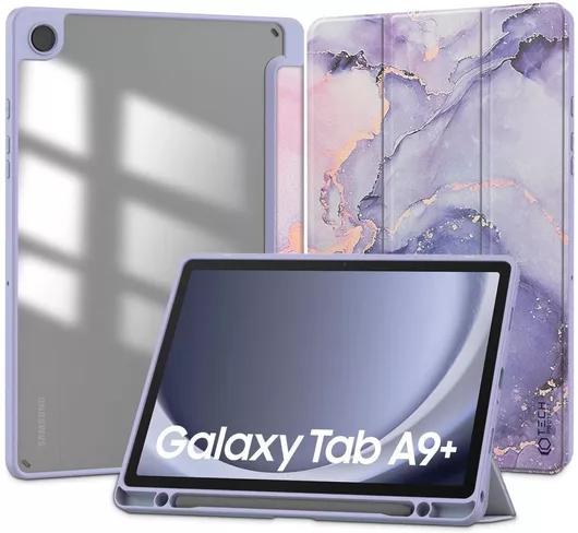 Θήκη Tablet Tech-Protect Sc Flip Cover για Samsung Galaxy Tab A9+ Plus 11.0 X210 / X215 / X216 Πλαστικό Μοβ