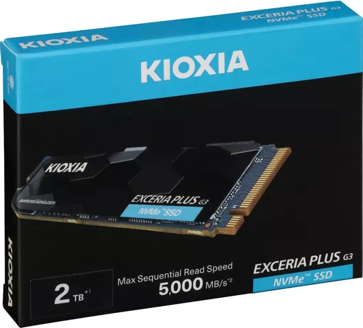 SSD Kioxia Exceria Plus G3 2TB M.2 NVMe PCI Express 4.0