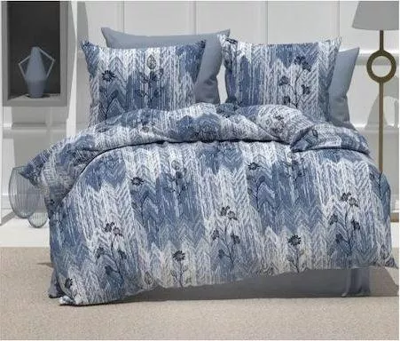 Μαξιλαροθήκη MayHome 1225310210 Floral Βαμβάκι & Πολυεστέρας με Φάσα Σετ 70x50cm