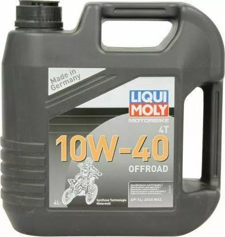 Λάδι Μοτοσυκλέτας Liqui Moly Motorbike 4T Offroad για Τετράχρονους Κινητήρες 10W-40 4lt