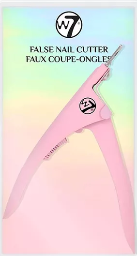 Ψαλιδάι Νυχιών W7 Cosmetics False 1τμχ Ροζ