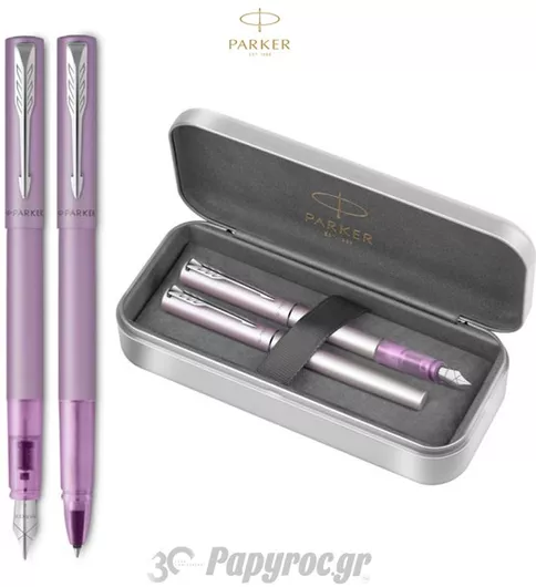 Σετ Στυλό & Πένα Parker Vector XL CT Lilac
