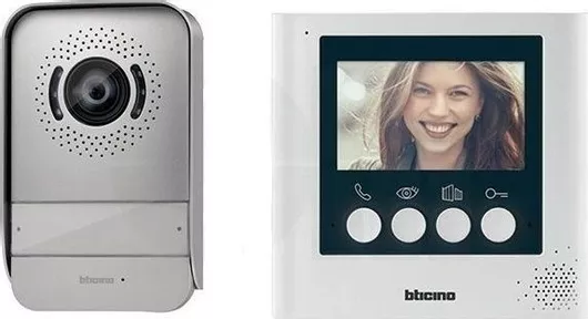 Σετ Θυροτηλεόρασης Legrand Bticino 316913 4.3" με Οθόνη & Κάμερα 1 Κουδουνιού