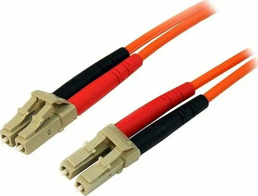 Καλώδιο Δικτύου StarTech 50FIBLCLC5 Οπτική ίνα LC-LC με Ακροδέκτες 5m Πορτοκαλί