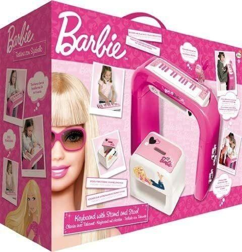 Μουσικό Παιχνίδι Imc Toys Πιάνο Barbie για 3+ Ετών