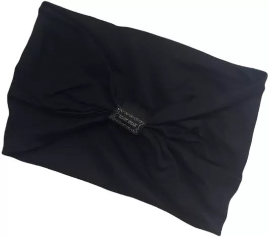 Κορδέλα Μαλλιών Ro-Ro Accessories Τουρμπανι 18cm Μαύρο