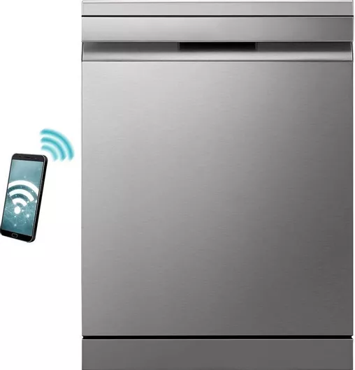 Πλυντήριο Πιάτων LG DF455HPS Ελεύθερο με Wi-Fi για 14 Σερβίτσια Π60xY85cm Γκρι