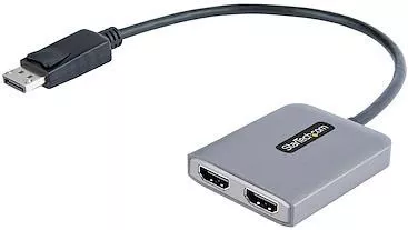 StarTech Μετατροπέας DisplayPort male σε HDMI 2x female MST14DP122HD