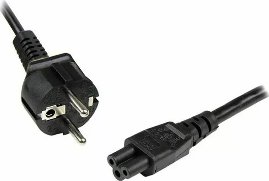 Καλώδιο Τροφοδοτικού Laptop StarTech PXTNB3SEU2M Schuko σε IEC C5 2m Μαύρο
