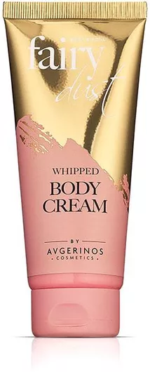 Κρέμα Σώματος Avgerinos Cosmetics Fairy Dust Ενυδατική με Υαλουρονικό Οξύ & Άρωμα Βανίλια για Όλες τις Επιδερμίδες 100ml