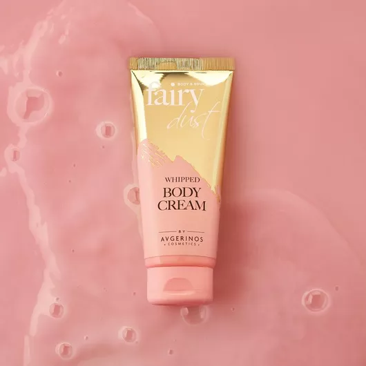Κρέμα Σώματος Avgerinos Cosmetics Fairy Dust Ενυδατική με Υαλουρονικό Οξύ & Άρωμα Βανίλια για Όλες τις Επιδερμίδες 100ml