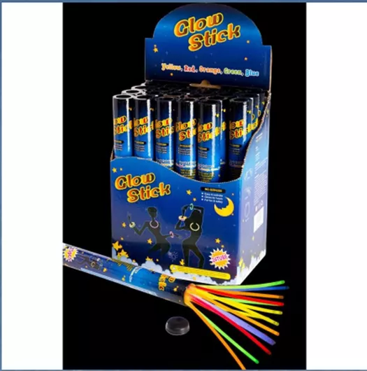 Σετ Glow Stick Book-stop Βραχιόλια 15τμχ Διάφορα Χρώματα