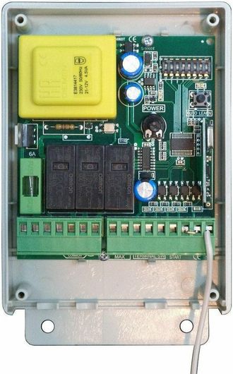  Πίνακας Ελέγχου Γκαραζόπορτας Autotech S-5060t Wifi Μονοφασικός με 1 Τηλεχειριστήριο Wi-Fi για Συρόμενες Πόρτες