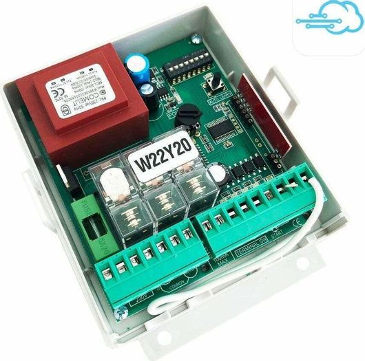  Πίνακας Ελέγχου Γκαραζόπορτας Autotech S-5060t Wifi Μονοφασικός με 1 Τηλεχειριστήριο Wi-Fi για Συρόμενες Πόρτες