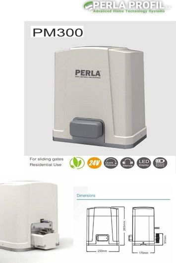 Μοτέρ Συρόμενης Aυλόπορτας PERLA PM 800 Ιταλικό