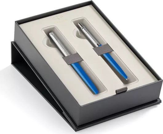 Σετ Στυλό & Πένα Parker Jotter Ballpoint με Πένα σε Θήκη Μπλε