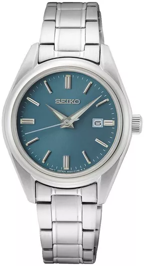 Γυναικείο Ρολόι Seiko SUR531P1 με Μεταλλικό Μπρασελέ Ασημί