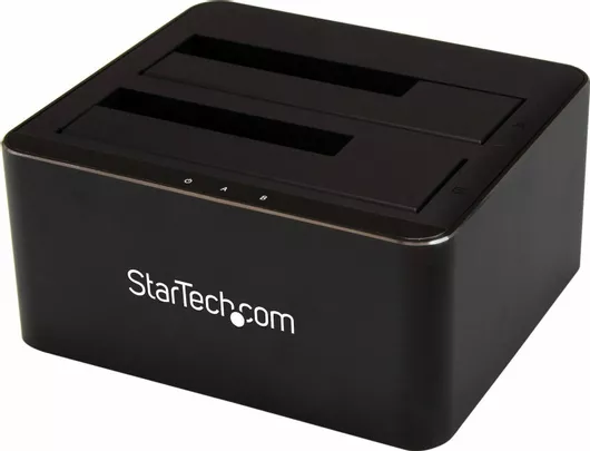 Docking Station Σκληρών Δίσκων StarTech Dual-Bay SATA 2x 2.5" / 3.5" με Σύνδεση USB 3.0