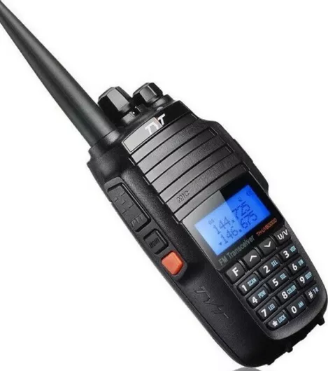 Ασύρματος Πομποδέκτης Tyt Walkie Talkie UHF / VHF 10W με Μονόχρωμη Οθόνη Μαύρο