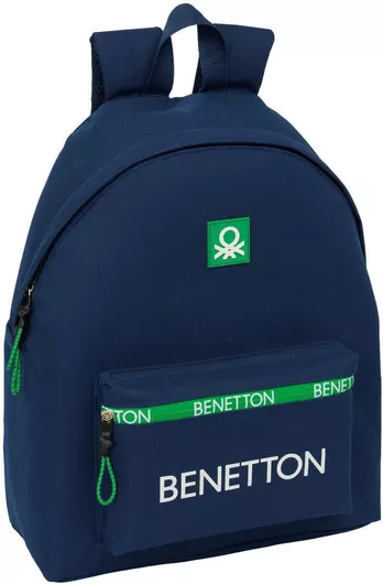 Σχολική Τσάντα Benetton Green Ναυτικό Μπλε 33 x 42 x 15 cm