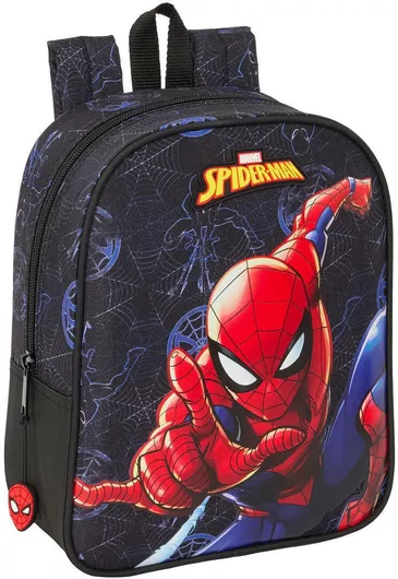 Σχολική Τσάντα Spider-man Attack Μαύρο 22 X 27 X 10 Cm