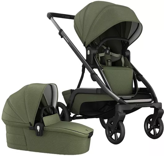 Καρότσι Μωρού Redsbaby Nuvo Ρυθμιζόμενο 2 σε 1 Kατάλληλο για Nεογέννητο Ivy