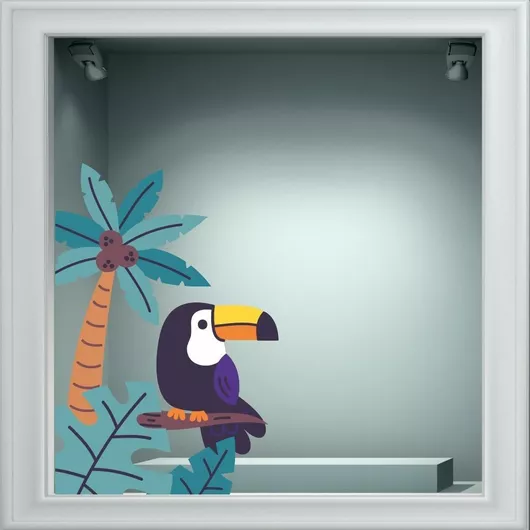 Αυτοκόλλητο Εκπτώσεων - Summer Sale 97 - 50cm X 32cm